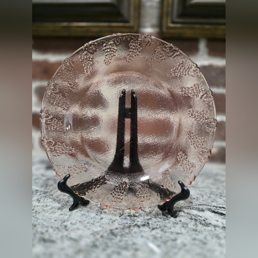 Vtge Pink Depression Glass